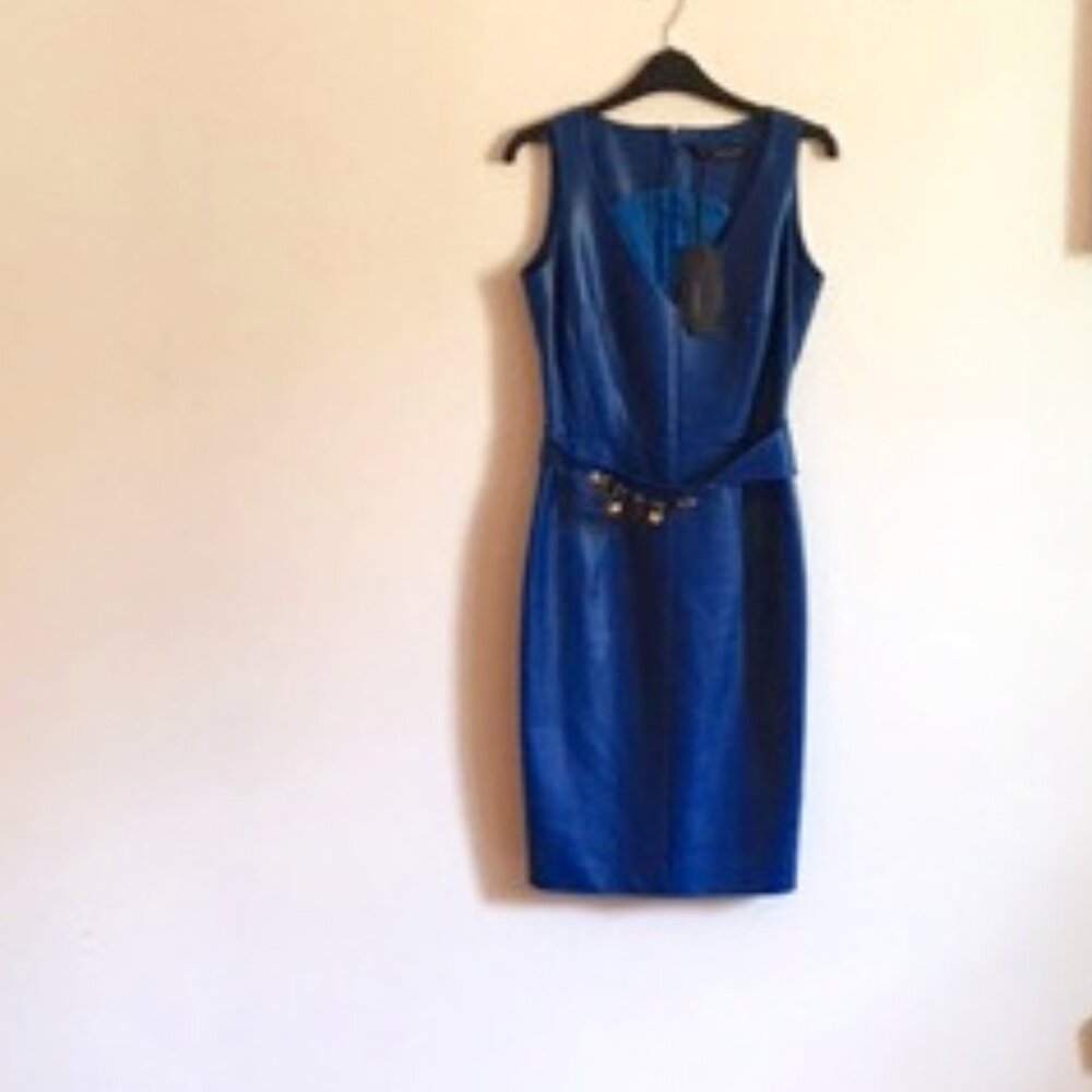 Versace Leather Dress